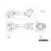 Акумуляторна кутова шліфмашина Metabo W 18 7-125 + 2 АКБ 4 Аг із ЗП і кейсом METABOX 165 L (602371510)