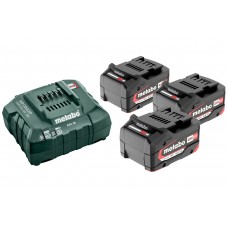 Набір акумуляторів Metabo 3 x 4.0 Ач + ASC 55 (685049000)