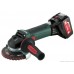 Аккумуляторная болгарка Metabo W 18 LTX 125 Inox Set 5.2 Ач (600174880)