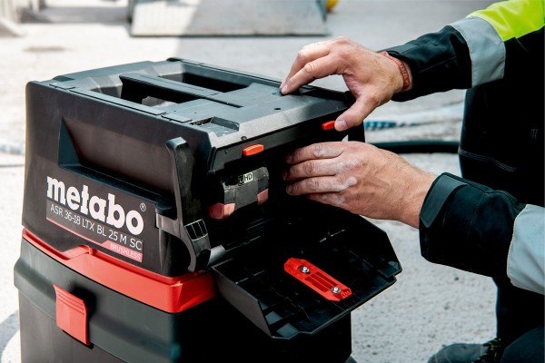 Акумуляторний пилосмок Metabo ASR 36-18 BL 25 M SC без АКБ і ЗП (602046850) фото 9