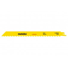 Сабельное полотно по дереву Metabo classic 225 мм, S 1111 К, 5 шт (628244000)