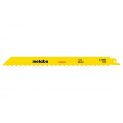 Сабельное полотно по дереву Metabo classic 225 мм, S 1111 К, 5 шт (628244000)