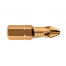 Бита с алмазным напылением Metabo Torsion PH3х25мм, 3шт. (628502000)