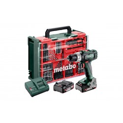Акумуляторний ударний дриль-шурупокрут Metabo SB 18 L 2х2.0 Аг Mobile Workshop (602317710)