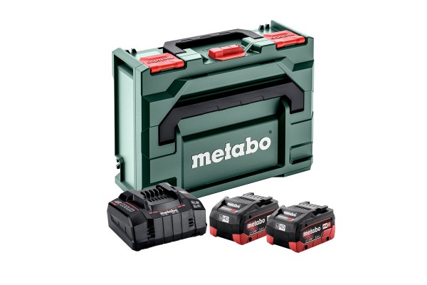 Базовий комплект Metabo 2 шт. LIHD 5,5 А·Год + METABOX 145 (685077000)  фото 