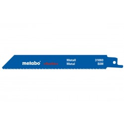 Сабельное полотно по металлу Metabo Flexible 150 мм, S 422 ВF, 100 шт (625491000)
