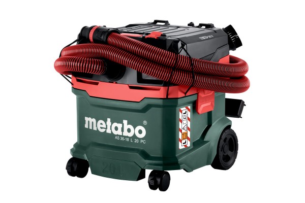 Акумуляторний пилосос Metabo AS 36-18 L 20 PC (602071850) фото 2