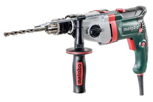 Ударний дриль Metabo SBEV 1000-2 з патроном під ключ (600783000)  фото 