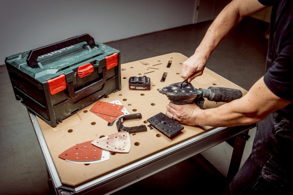 Акумуляторна багатофункціональна шліфувальна машина Metabo SM 18 LTX BL каркас (602089850) фото 9