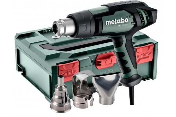 Термофен Metabo HG 20-600 в кейсі (602066500)  фото 