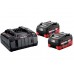 Базовий комплект Metabo LiHD 18 В 5.5 А*год 2 шт + ASC 145 (685190000)