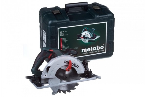 Ручна дискова пила Metabo KS 55 FS в кейсі (600955500)  фото 