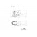 Аккумуляторная многофункциональная шлифмашина Metabo SM 18 LTX BL (602089840)