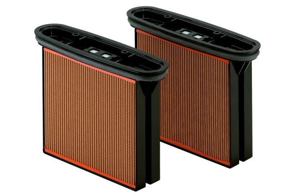 2 фільтрувальні касети Metabo для ASA 2025, ASR 2025, ASR 2050, SHR 2050 M, ASR 35L AutoClean, ASR 35M AutoClean (631933000)  фото 