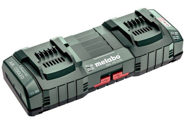 Подвійний зарядкий пристрій Metabo ASC 145 DUO (627495000)  фото 