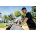 Акумуляторна торцювальна пила з протяжкою Metabo KGS 18 LTX BL 305 2х8.0 Аг (614305810)