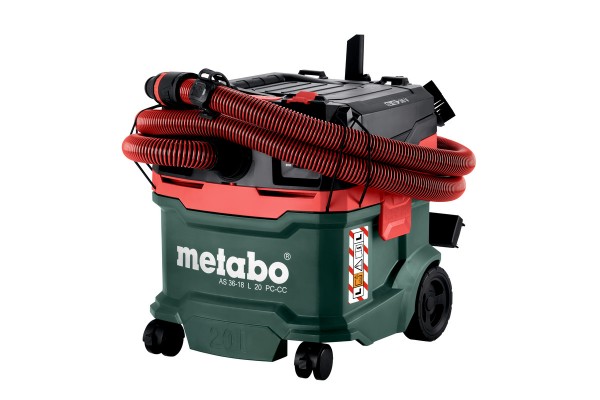 Акумуляторний пилосос Metabo AS 36-18 L 20 PC-CC каркас (602072850) фото 2