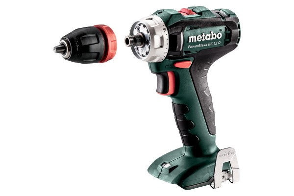 Акумуляторний дриль-шурупокрут Metabo PowerMaxx BS 12 Quick каркас в кейсі (601037840) фото 1