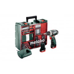 Акумуляторний дриль-шурупокрут Metabo PowerMaxx BS Set (600080880)