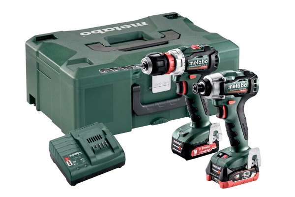 Комплект аккумуляторного инструмента Metabo Combo Set 2.7.4 12 V BL (685164000)  фото 
