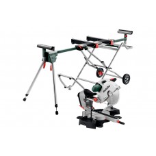 Торцювальна пила з протяжкою Metabo KGS 315 Plus з підставкою KSU 251 Mobile (691099000)