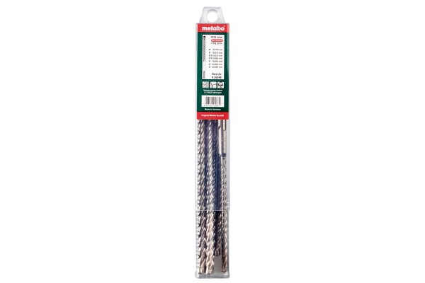 Набор буров Metabo SDS-Plus Pro 4 Premium из 7 буров (626246000)  фото 