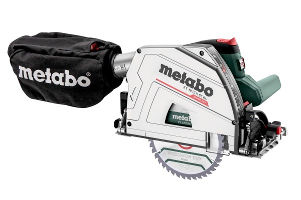 Акумуляторна занурювальна дискова пила Metabo KT 18 LTX 66 BL 2х5.5 Аг (601866660) фото 3