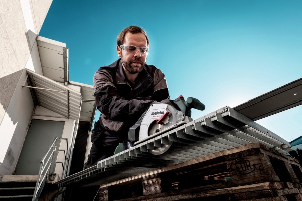 Акумуляторна ручна дискова пила по металу Metabo MKS 18 LTX BL 58 каркас (600773840) фото 3