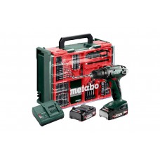Акумуляторний дриль-шурупокрут Metabo BS 18 2х2.0 Аг Mobile Workshop (602207710)