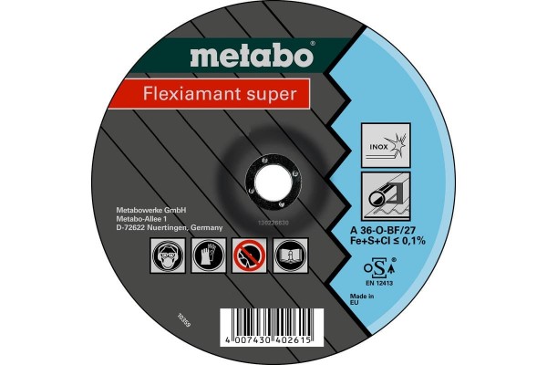 Зачистной круг Metabo Flexiamant Super 180x 6x22.23 (616610000)  фото 