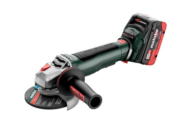Акумуляторна болгарка Metabo WPB 18 LT BL 11-125 Quick 2х5.5 Аг (613059660)  фото 