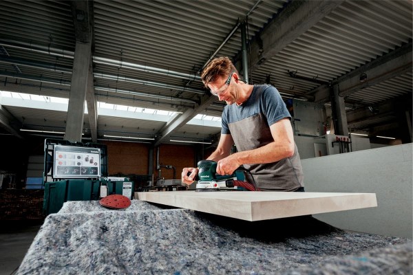 Ексцентрикова шліфувальна машина Metabo SXE 450 TurboTec в кейсі (600129700) фото 5