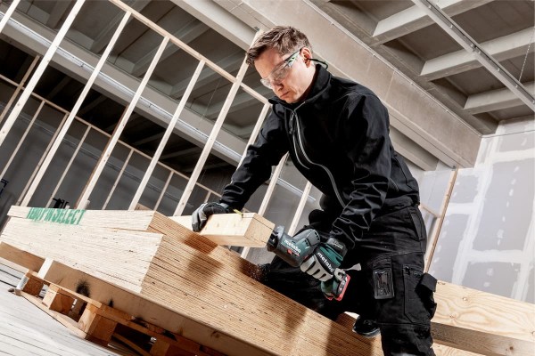 Акумуляторна шабельна пила Metabo PowerMaxx SSE 12 BL каркас в кофрі (602322860) фото 2