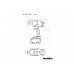 Технічний фен Metabo HG 18 LTX 500 (610502850)