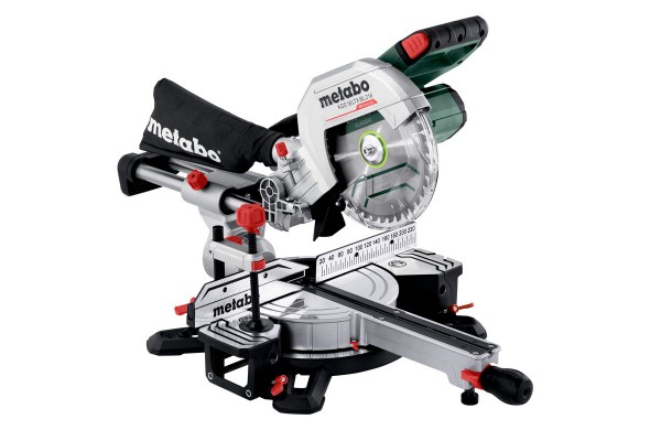 Акумуляторна торцювальна пила з протяжкою Metabo KGS 18 LTX BL 216 каркас (614216850)  фото 