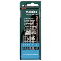 Набор сверл по металлу Metabo HSS-Co 6 предметов (627119000)