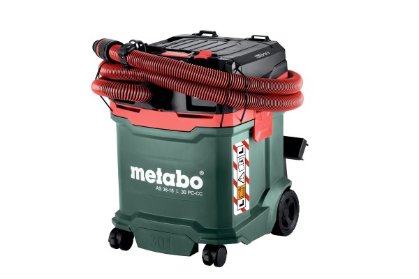 Акумуляторний пилосос Metabo AS 36-18 L 30 PC-CC (602073850) фото 1