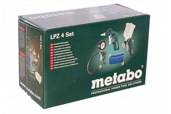 Набір пневматичних інструментів Metabo LPZ 4 Set (601585000) фото 1