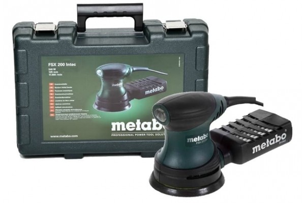 Ексцентрикова шліфмашина Metabo FSX 200 Intec (609225500)  фото 