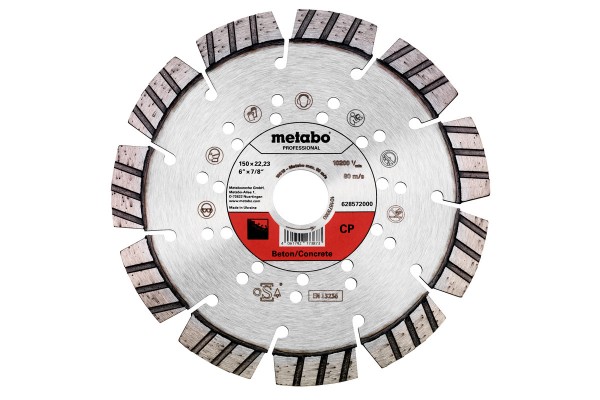 Алмазний диск Metabo Professional CP 150 мм (628572000)  фото 