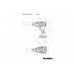 Акумуляторний шурупокрут-різьбонарізчик Metabo Metabo GB 18 LTX BL Q I 2х5.2Aг (602362500)