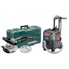 Набор шлифмашина Metabo RSEV 19-125 RT алмазный диск abrasiv + Пылесос Metabo ASR 35 L ACP (691002000)