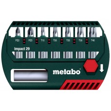 Комплект ударопрочных бит Metabo, 8 предметов (628849000)
