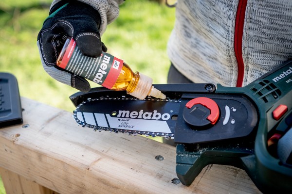 Акумуляторна ланцюгова пила Metabo MS 18 LTX 15 (600856850) фото 2