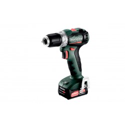 Акумуляторний дриль-шурупокрут Metabo PowerMaxx BS 12 BL + 2 АКБ і ЗП у кейсі (601044500)