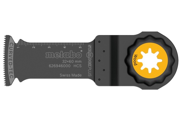 Пильное полотно по дереву для мультиинструмента 32х60 мм Metabo (626946000)  фото 
