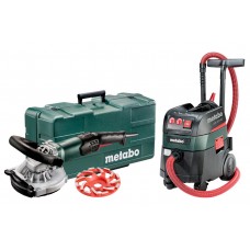 Набор шлифмашина Metabo RSEV 19-125 RT алмазный диск professional + Пылесос Metabo ASR 35 M ACP (691001000)