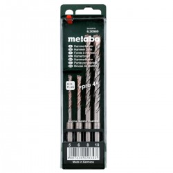 Набор буров Metabo SDS-Plus Pro на 4 предмета (630580000)