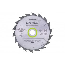 Диск пиляльний METABO «CORDLESS CUT WOOD - PROFESSIONAL», 165X20 Z18 WZ 20° (628294000)