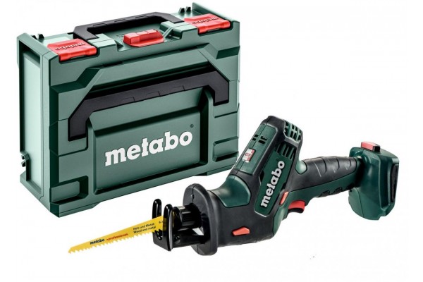 Акумуляторна шабельна пила Metabo SSE 18 LTX Compact у кейсі METABOX 145 (602266840)  фото 